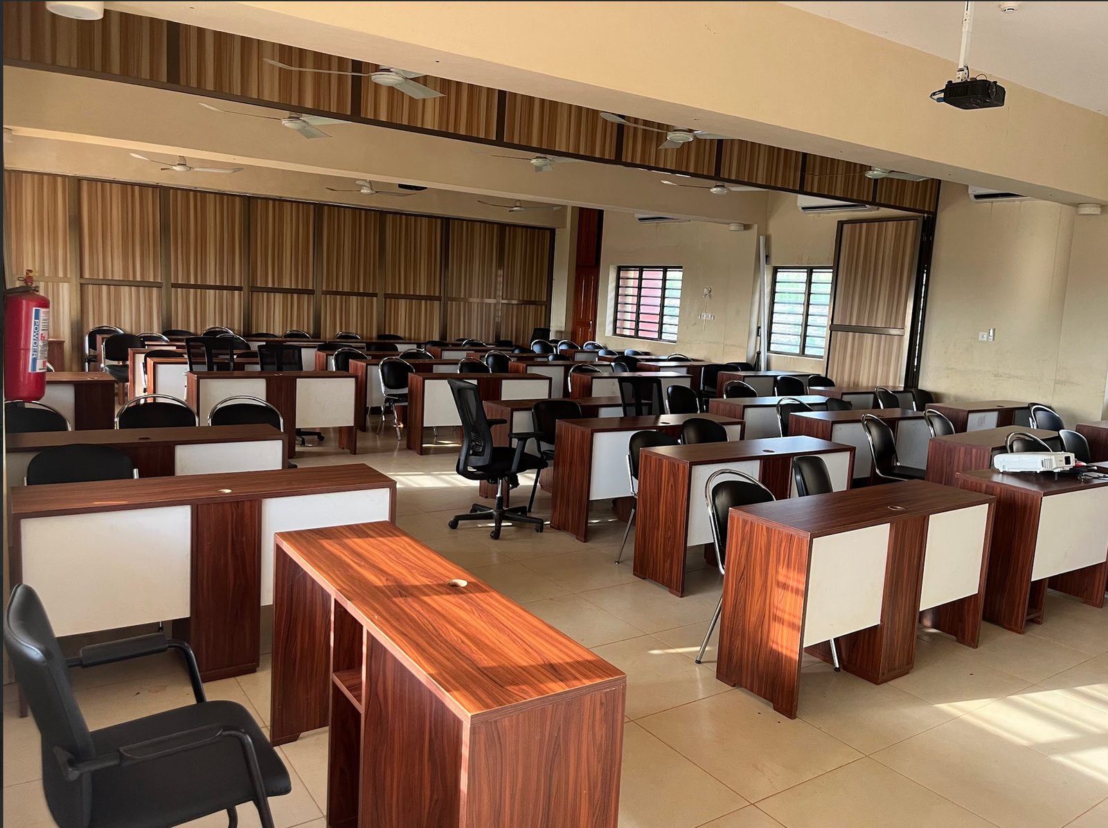 Salle d'examen équipée de l'IMSP